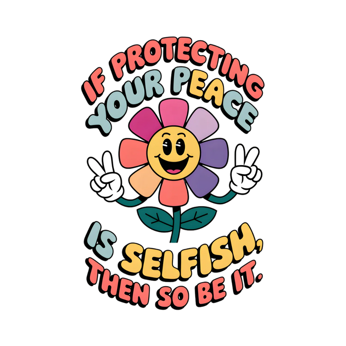 Protecting Peace DTF Transfer Ready to Press