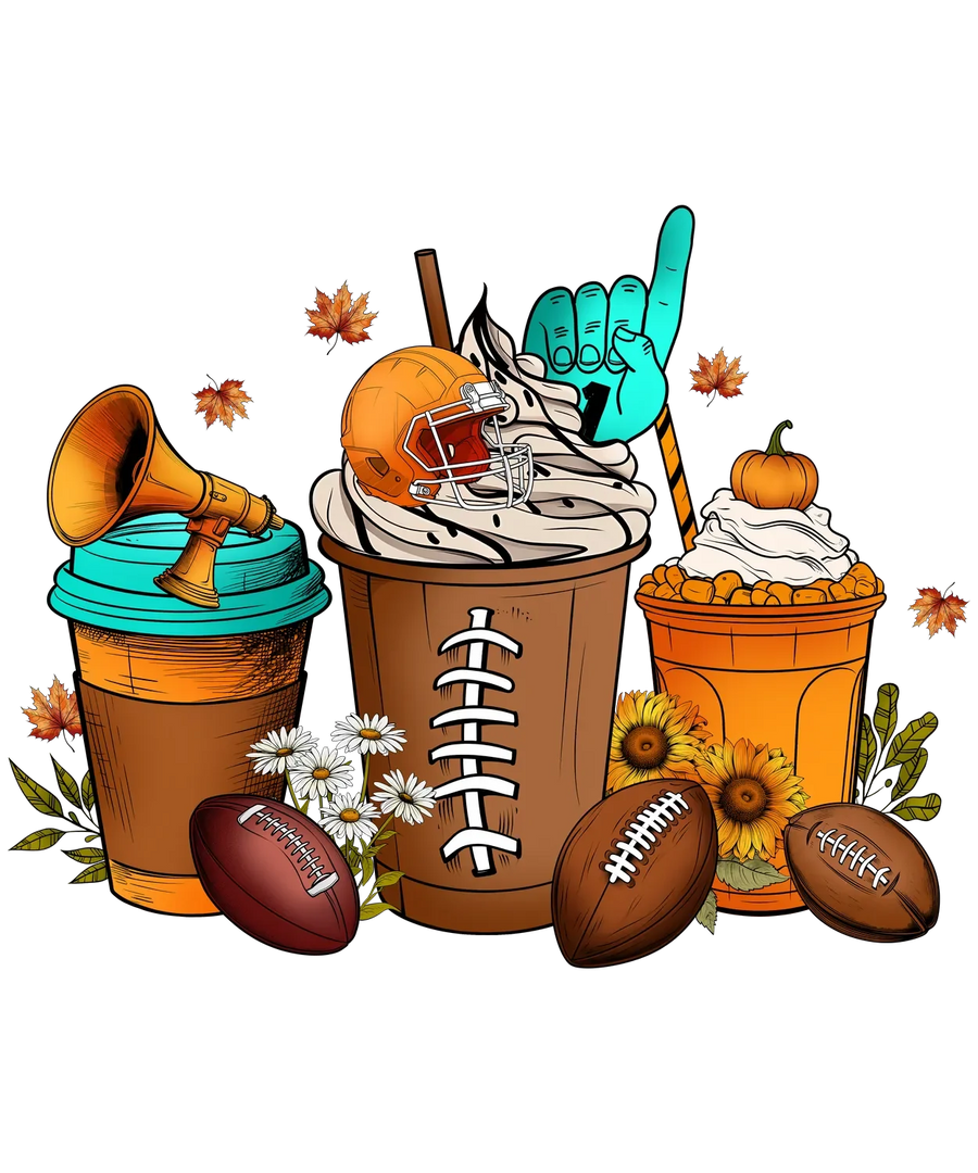 Fall Football DTF Transfer Ready to Press
