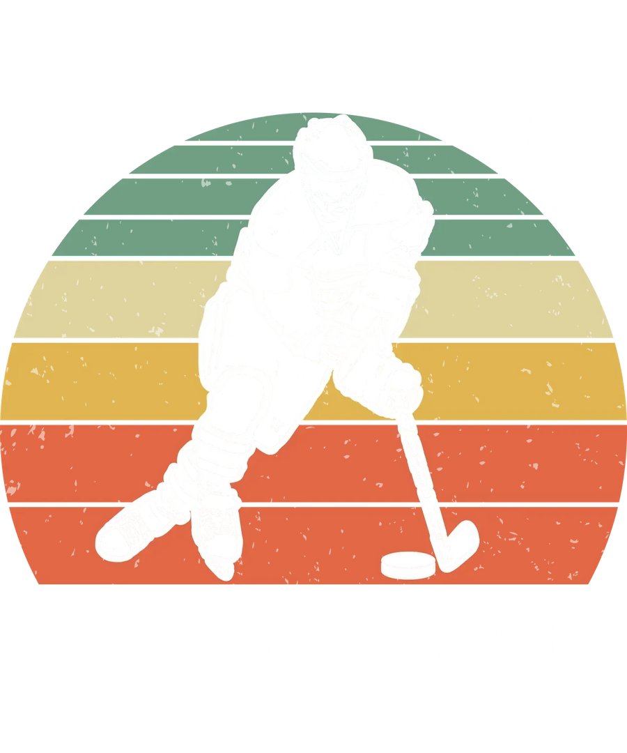 Cross Checking Hockey DTF Transfer Ready to Press