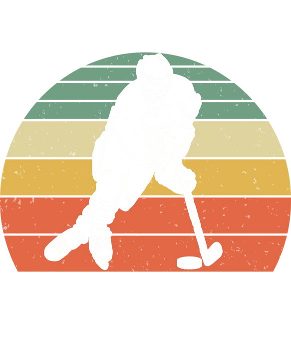 Cross Checking Hockey DTF Transfer Ready to Press