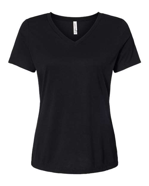 Women's Relaxed Triblend Short Sleeve V-Neck Tee