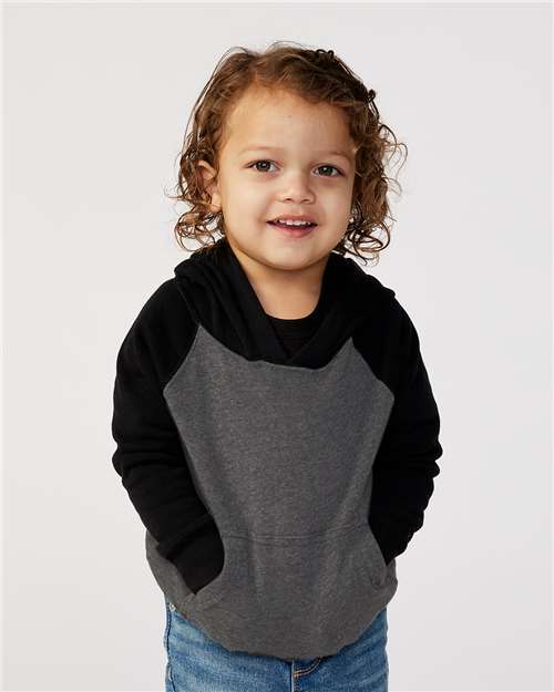 Toddler Special Blend Hooded Raglan Sweatshirt