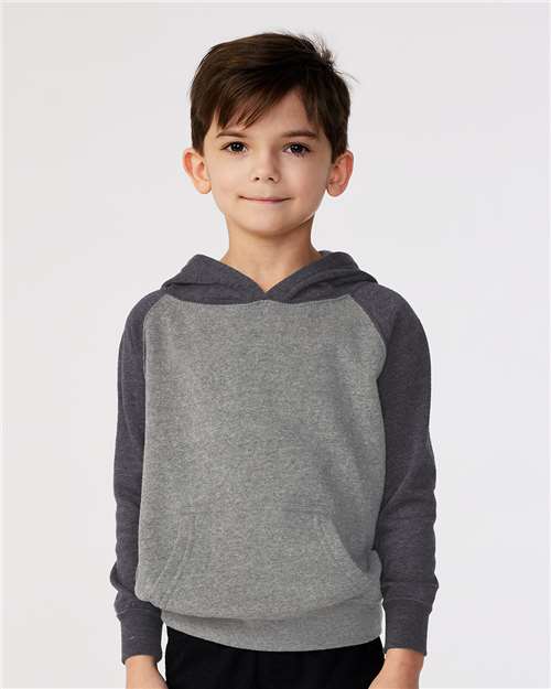 Toddler Special Blend Hooded Raglan Sweatshirt