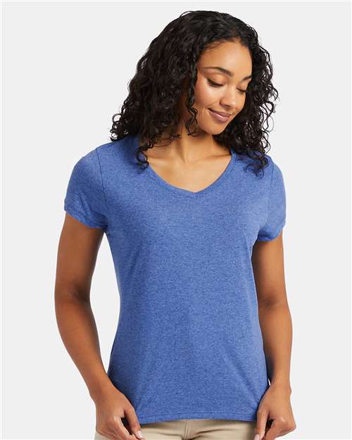 Perfect-T Women’s Triblend V-Neck T-Shirt