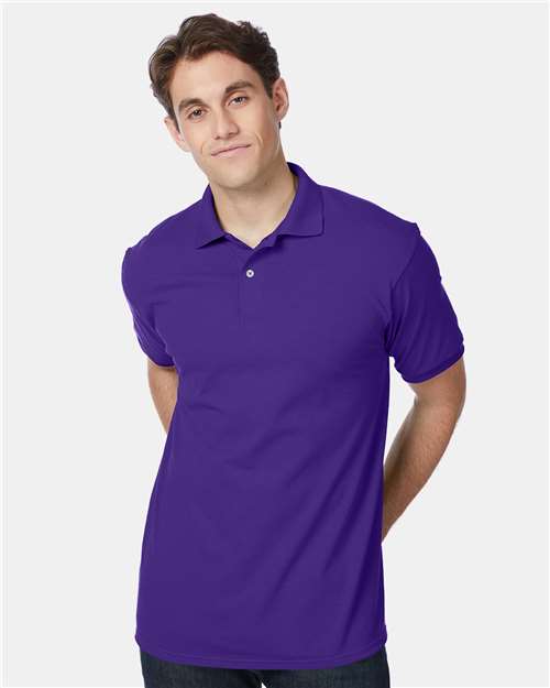 Hanes - Ecosmart® Jersey Polo - M - 054X