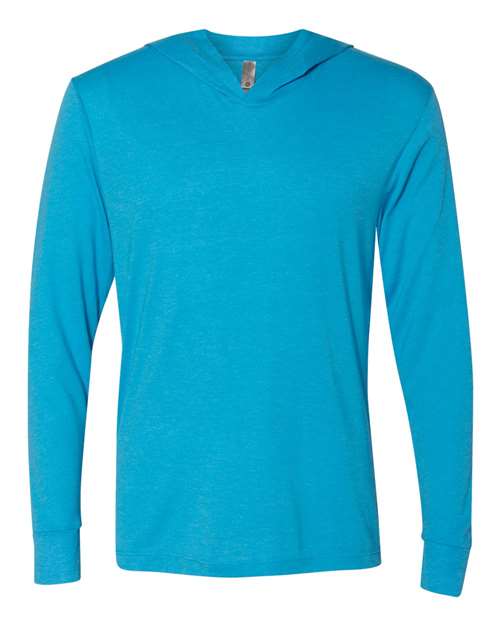 Triblend Hooded Long Sleeve Pullover