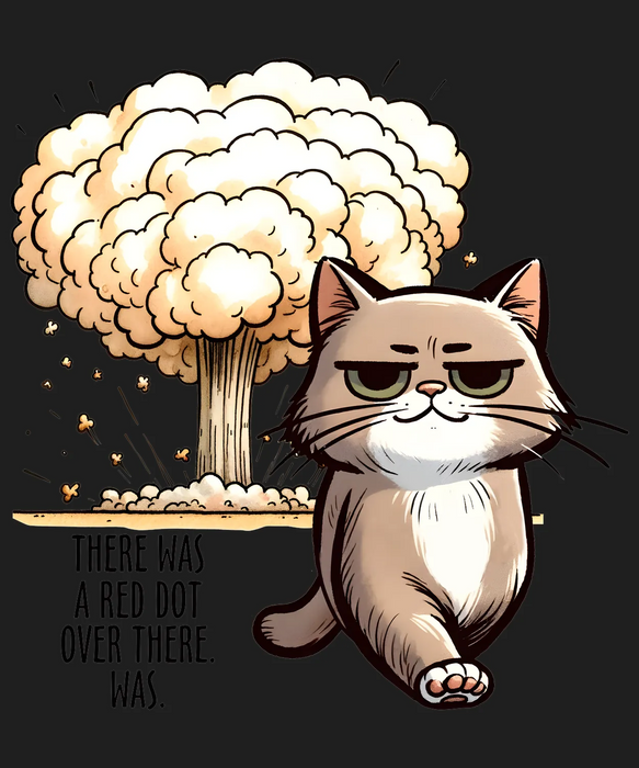 Grumpy Cat Explosion DTF Transfer Ready to Press