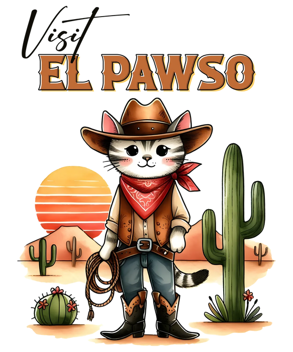 El Pawso Western DTF Transfer Ready to Press