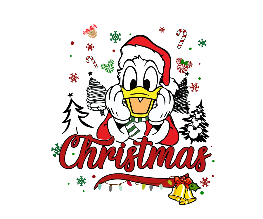 Christmas Cheer DTF Transfer Ready to Press