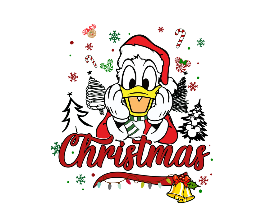 Christmas Cheer DTF Transfer Ready to Press