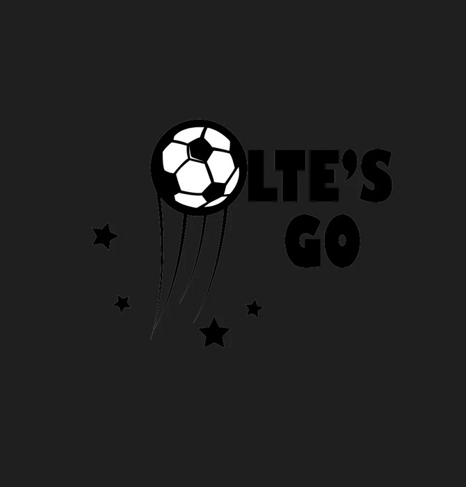 Soccer DTF Transfer Ready to Press - Let's Go
