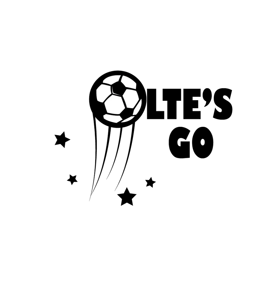 Soccer DTF Transfer Ready to Press - Let's Go
