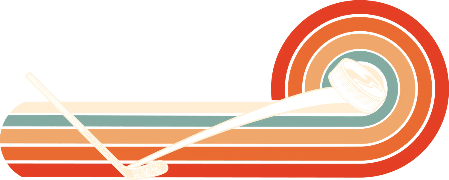 Vintage Hockey DTF Transfer Ready to Press