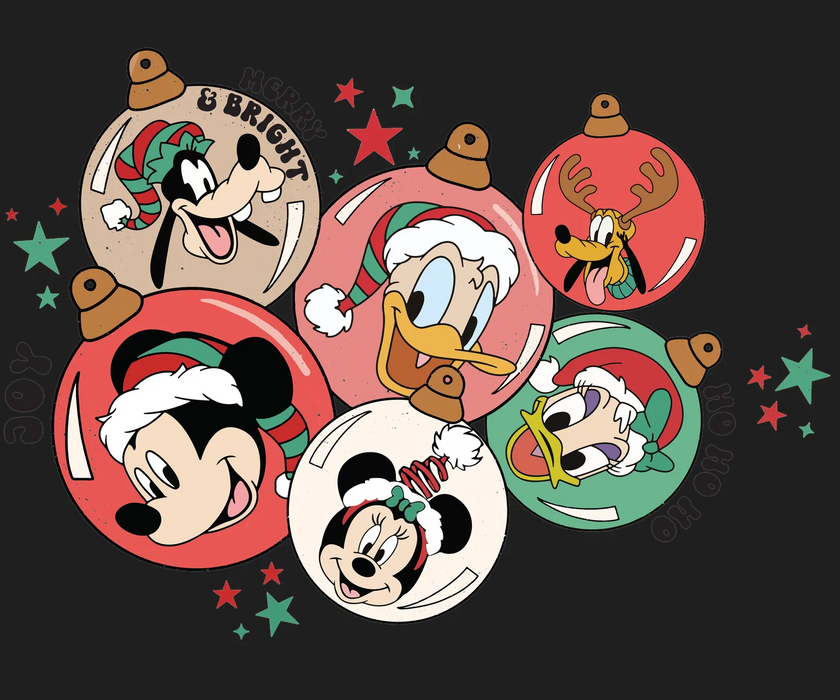 Christmas Cheer DTF Transfer Ready to Press