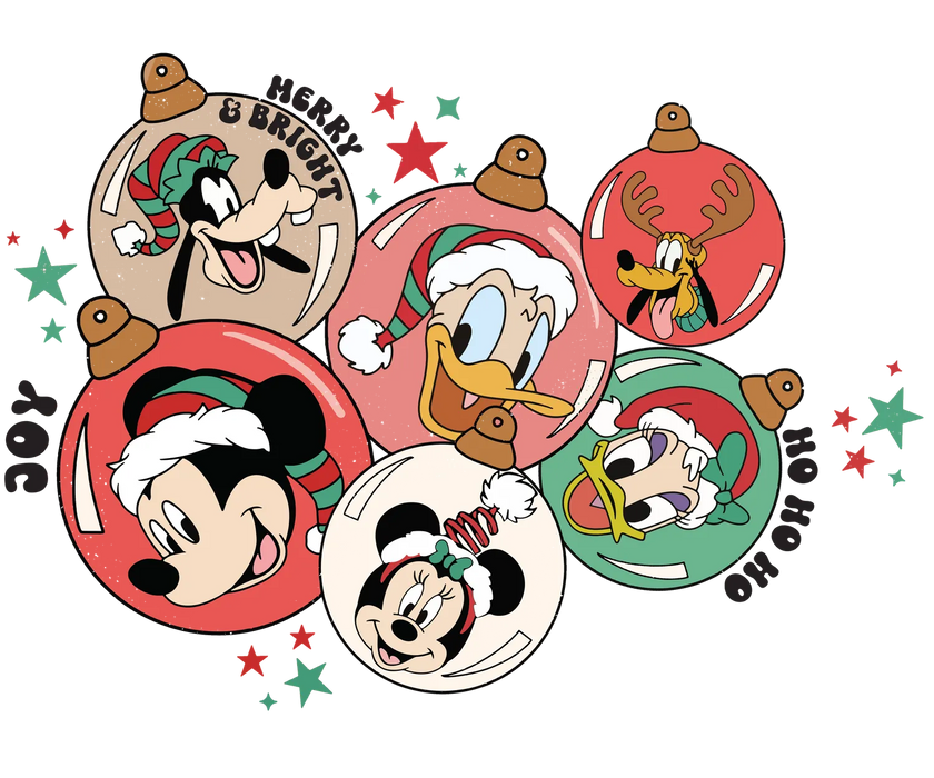 Christmas Cheer DTF Transfer Ready to Press