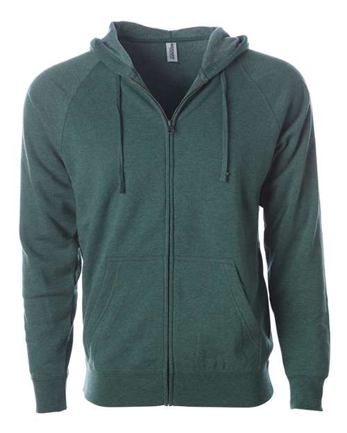 Special Blend Raglan Full-Zip Hooded Sweatshirt