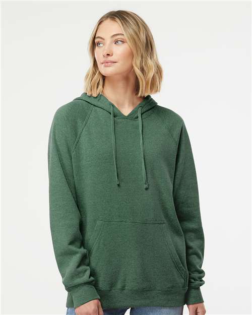 Independent Trading Co. - Special Blend Raglan Hooded Sweatshirt - S - PRM33SBP
