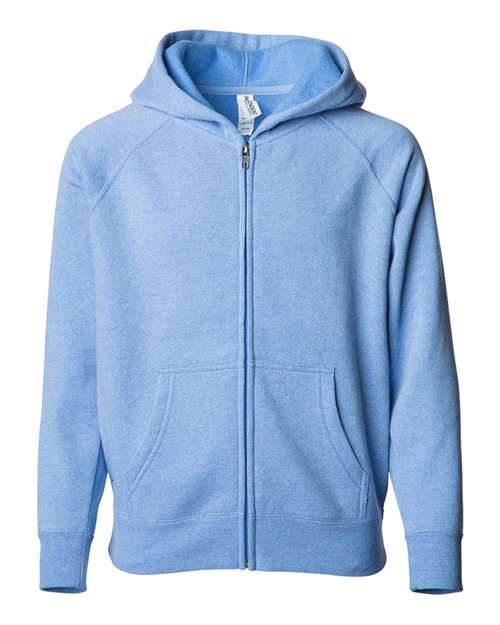 Youth Lightweight Special Blend Raglan Zip Hood