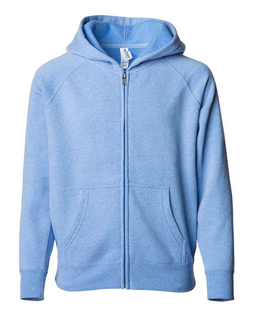 Toddler Lightweight Special Blend Raglan Zip Hood