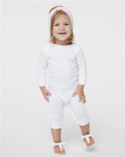 Infant Long Legged Baby Rib Bodysuit