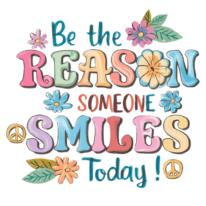 Positive Vibes DTF Transfer Ready to Press