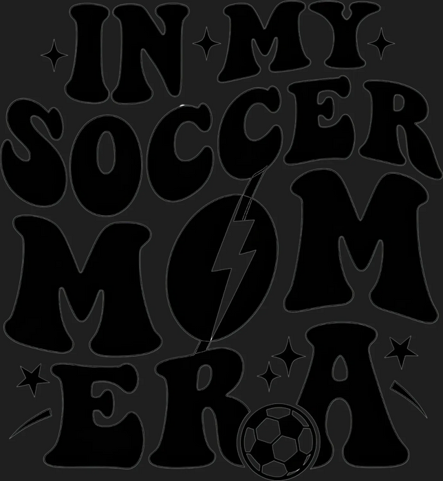 Soccer Mom Era DTF Transfer – Bügelfertig