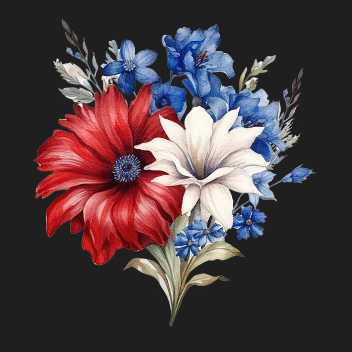 Floral DTF Transfer Ready to Press