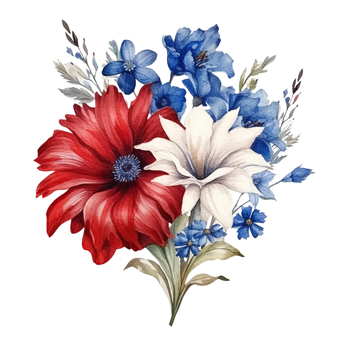 Floral DTF Transfer Ready to Press