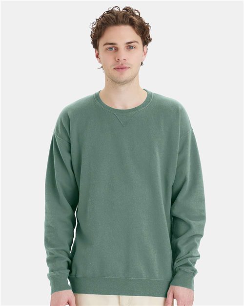 Garment-Dyed Crewneck Sweatshirt