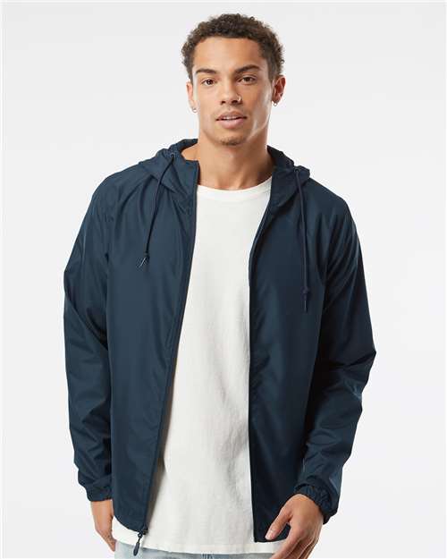 Independent Trading Co. - Lightweight Windbreaker Full-Zip Jacket - S - EXP54LWZ