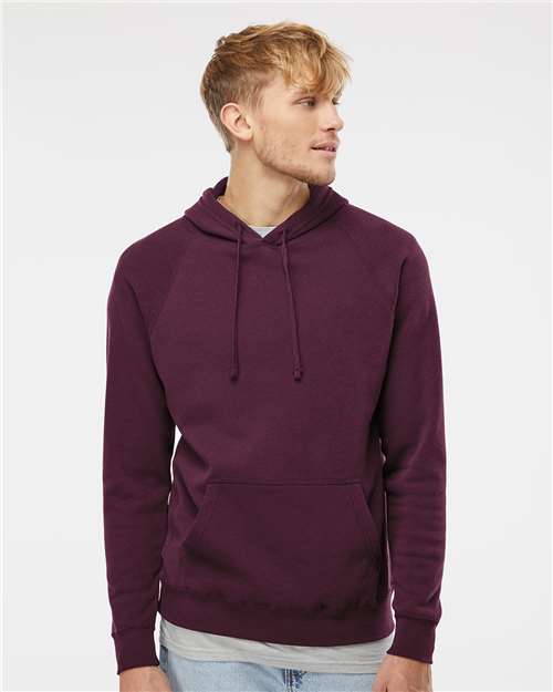 Independent Trading Co. - Special Blend Raglan Hooded Sweatshirt - M - PRM33SBP