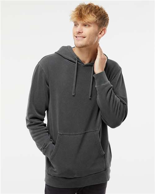 Independent Trading Co. - Midweight Pigment-Dyed Hooded Sweatshirt - L - PRM4500