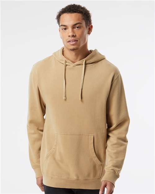 Independent Trading Co. - Midweight Pigment-Dyed Hooded Sweatshirt - S - PRM4500