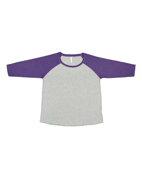 Curvy Collection Women's Baseball Three-Quarter Sleeve Tee