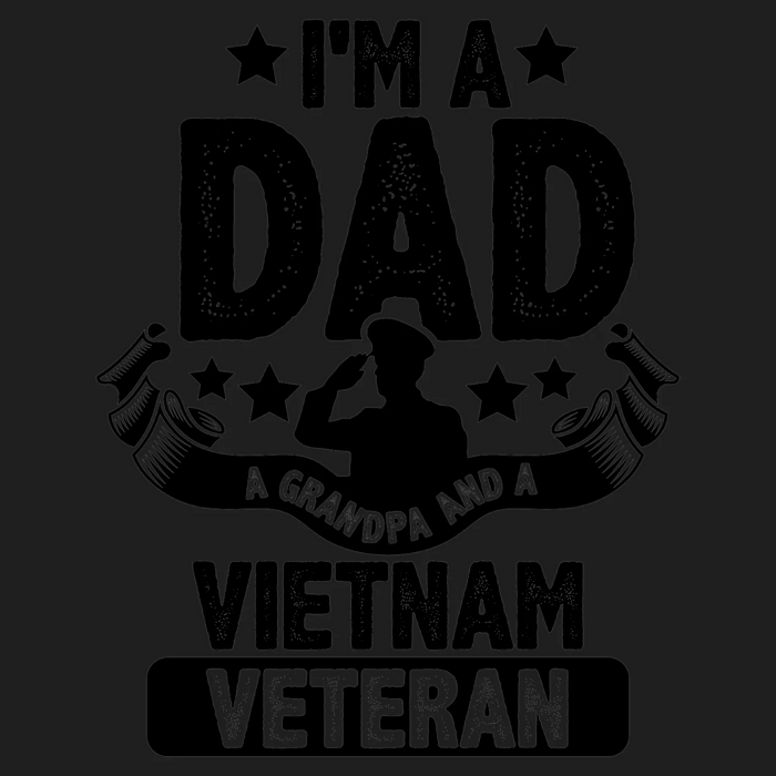 Veteran Dad DTF Transfer Ready to Press