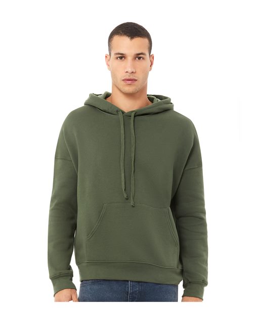 Sponge Fleece Drop Shoulder Hoodie