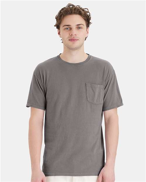 Garment-Dyed Pocket T-Shirt