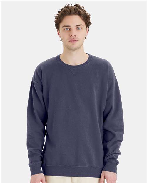 Garment-Dyed Crewneck Sweatshirt