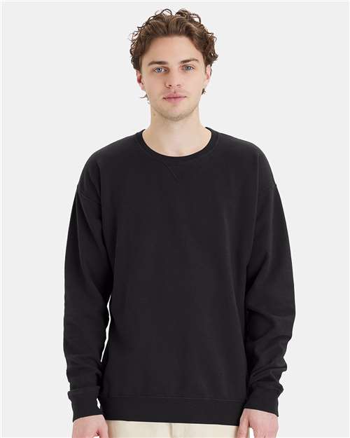 Garment-Dyed Crewneck Sweatshirt