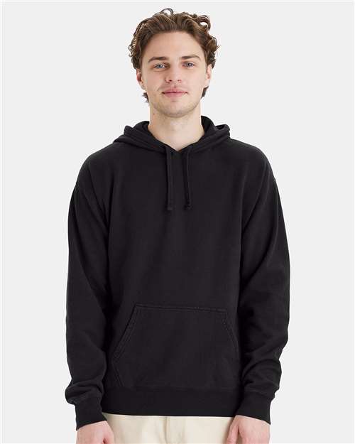 Garment-Dyed Unisex Hooded Sweatshirt