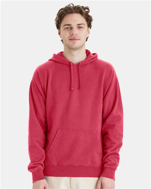 Garment-Dyed Unisex Hooded Sweatshirt