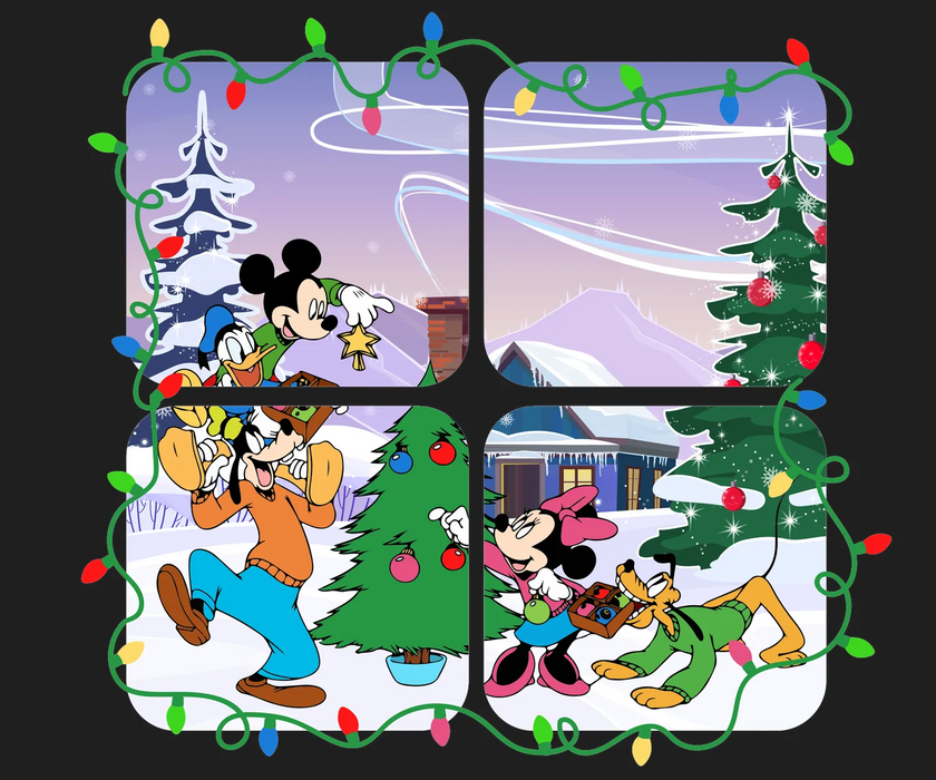 Christmas Fun DTF Transfer Ready to Press