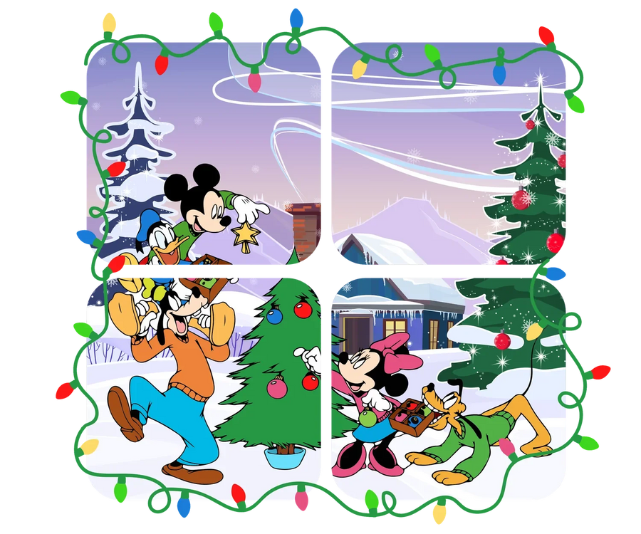 Weihnachtsspaß DTF Transfer Bügelbereit