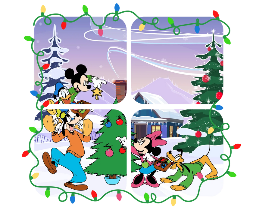 Christmas Fun DTF Transfer Ready to Press