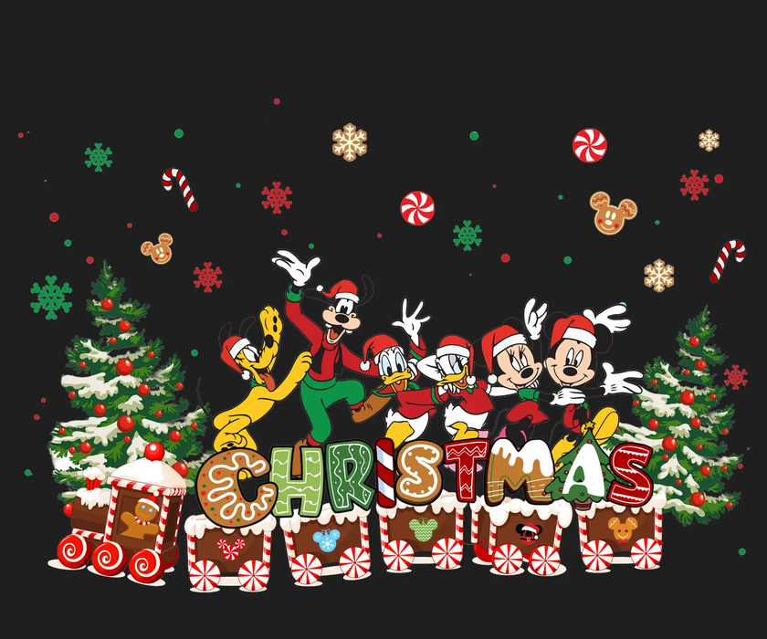 Christmas Fun DTF Transfer Ready to Press