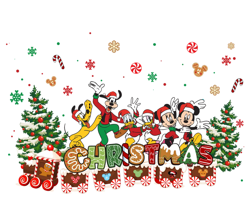 Christmas Fun DTF Transfer Ready to Press