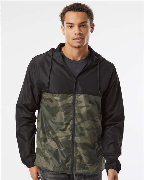 Independent Trading Co. - Lightweight Windbreaker Full-Zip Jacket - L - EXP54LWZ