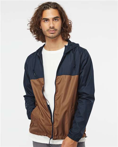 Independent Trading Co. - Lightweight Windbreaker Full-Zip Jacket - L - EXP54LWZ
