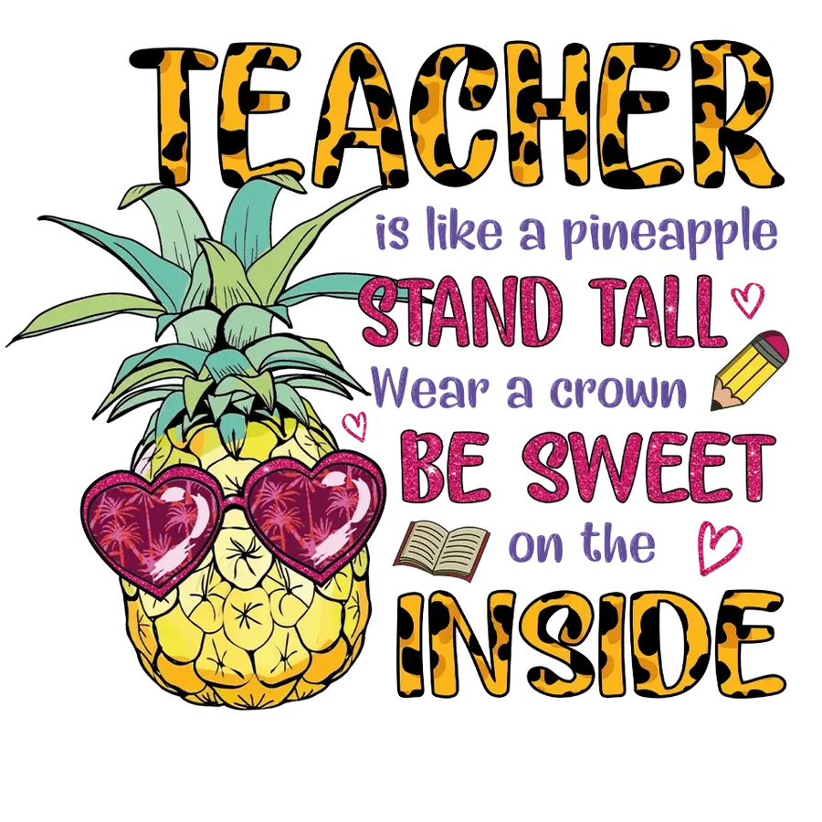 Sarcastic Teachers Day Design - DTF Ready To Press