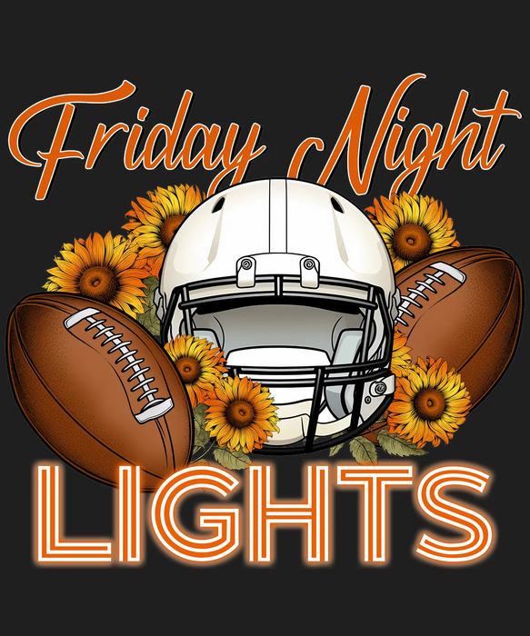 Friday Night Lights Football DTF Transfer